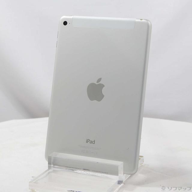 中古)Apple iPad mini 4 128GB シルバー MK772J&frasl;A docomoロック解除SIM