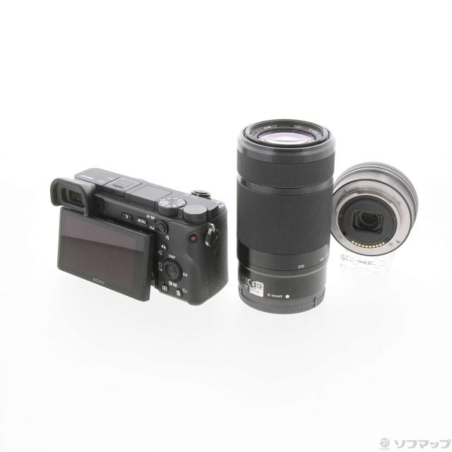 (中古)SONY α6400 ILCE-6400Y ダブルズームレンズキット ブラック(348-ud)_2