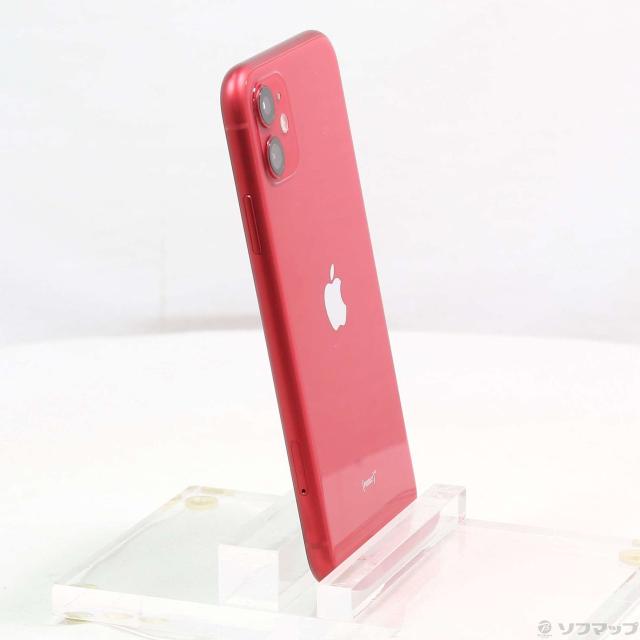 (中古)Apple iPhone11 128GB プロダクトレッド MWM32J/A SIMフリー(247-ud)_3
