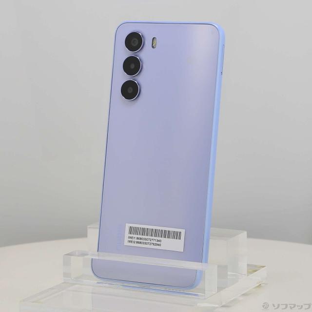 (中古)ワイモバイル nubia S 5G 128GB ライトパープル A403ZT Y!mobile SIMフリー(269-ud)