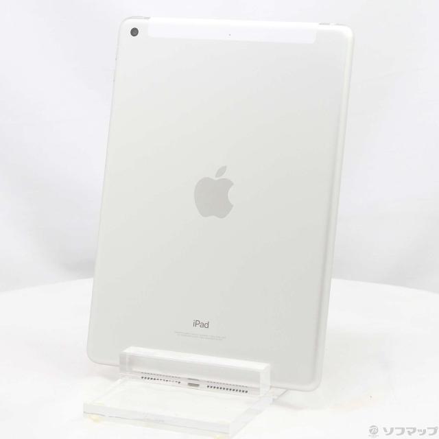 (中古)Apple iPad 第6世代 32GB シルバー MR6P2J/A auロック解除SIMフリー(305-ud)