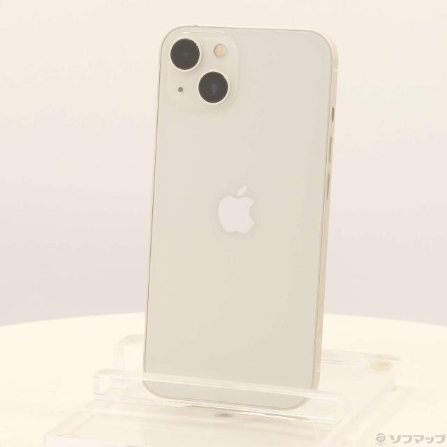 (中古)Apple iPhone13 128GB スターライト MLND3J/A SIMフリー(377-ud)