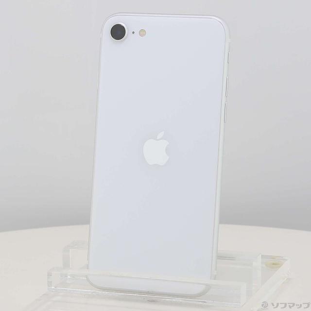 (中古)Apple iPhone SE 第2世代 64GB ホワイト MHGQ3J/A SIMフリー(344-ud)