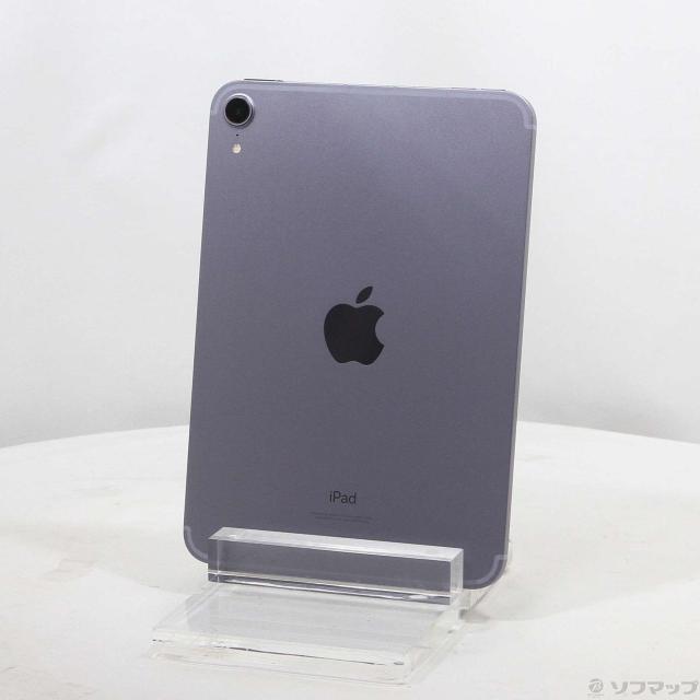 中古)Apple iPad mini 第6世代 64GB パープル MK8E3J/A SoftBankロック
