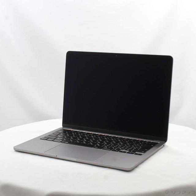 (中古)Apple MacBook Air 13.6-inch Mid-2022 MLXW3J/A Apple M2 8コアCPU_8コアGPU 8GB SSD256GB スペースグレイ (26.3 Tahoe)(276-ud)