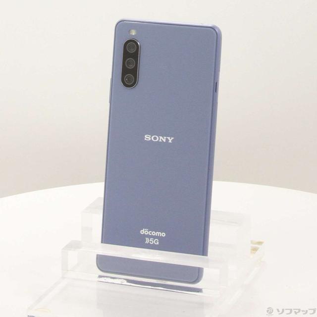 中古)SONY Xperia 10 III 128GB ブルー SO-52B docomoロック解除SIM