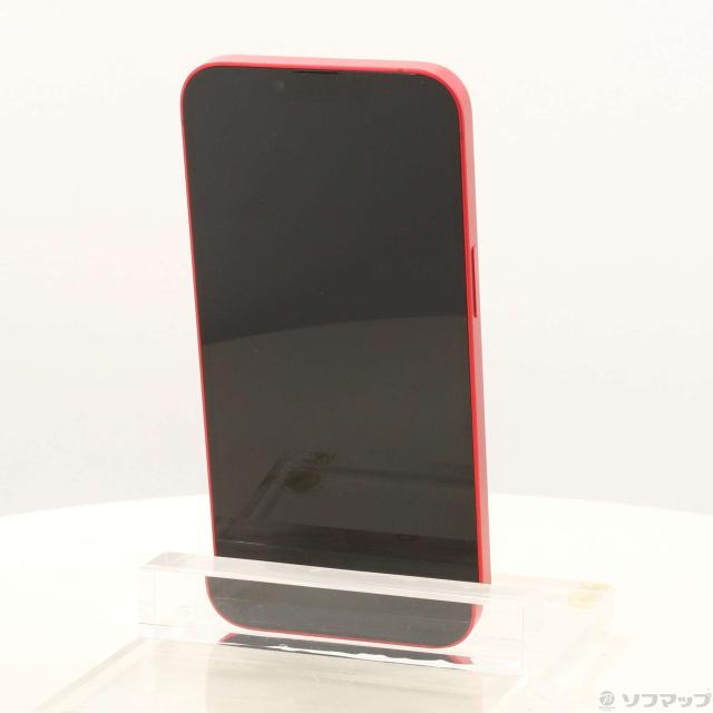 (中古)Apple iPhone14 256GB プロダクトレッド MPWG3J/A SIMフリー(247-ud)