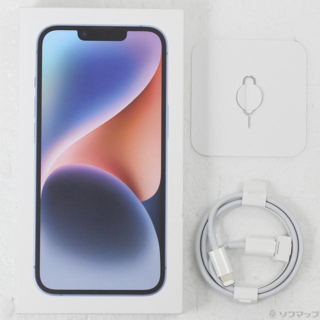 (中古)Apple iPhone14 128GB ブルー MPVJ3J/A SIMフリー(247-ud)_4