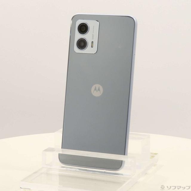 (中古)Motorola moto g53y 5G 128GB アークティックシルバー MOSAD2 Y!mobile SIMフリー(348-ud)
