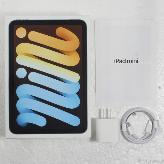 (中古)Apple iPad mini(A17 Pro) 128GB ブルー MXN73J/A Wi-Fi(258-ud)_4