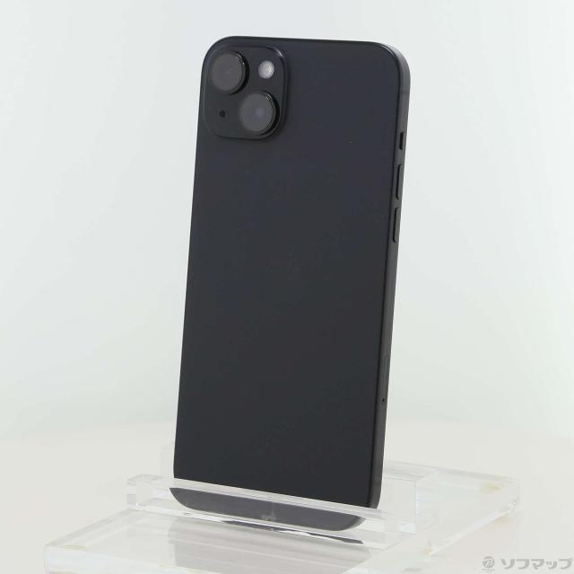 (中古)Apple iPhone15 Plus 128GB ブラック MU083J/A SIMフリー(258-ud)