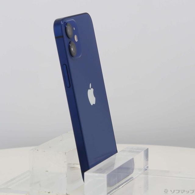 (中古)Apple iPhone12 mini 64GB ブルー MGAP3J/A SIMフリー(258-ud)_3