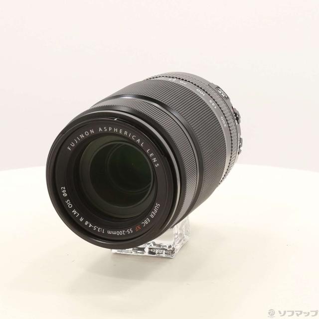 (中古)富士フイルム XF 55-200mm F3.5-4.8 R LM OIS ブラック(262-ud)