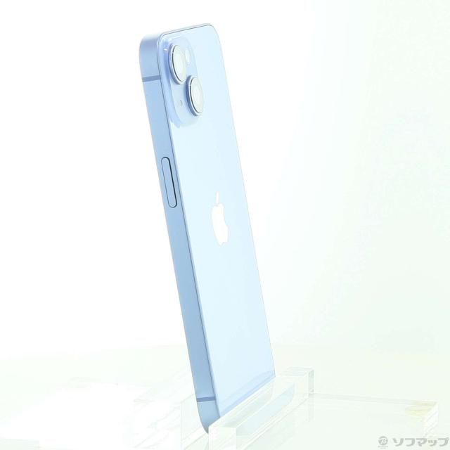 (中古)Apple iPhone14 256GB ブルー MPWN3J/A SIMフリー(258-ud)