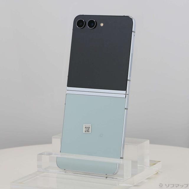 (中古)SAMSUNG Galaxy Z Flip5 256GB ミント SCG23 au SIMフリー(349-ud)