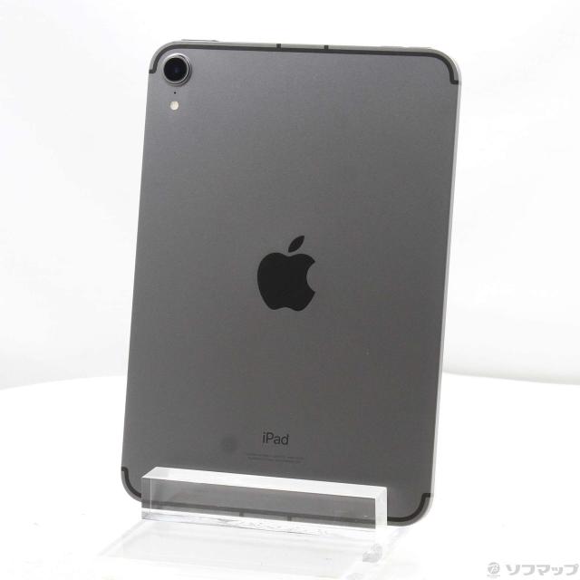 中古)Apple iPad mini 第6世代 256GB スペースグレイ MK8F3J/A SIM