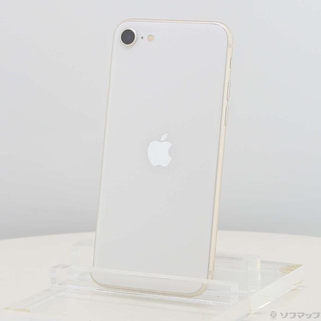 中古)Apple iPhone SE 第3世代 64GB スターライト MMYD3J/A SIMフリー