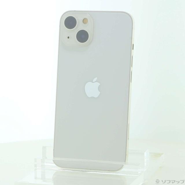 中古)Apple iPhone13 256GB スターライト MLNJ3J/A SIMフリー(262-ud)
