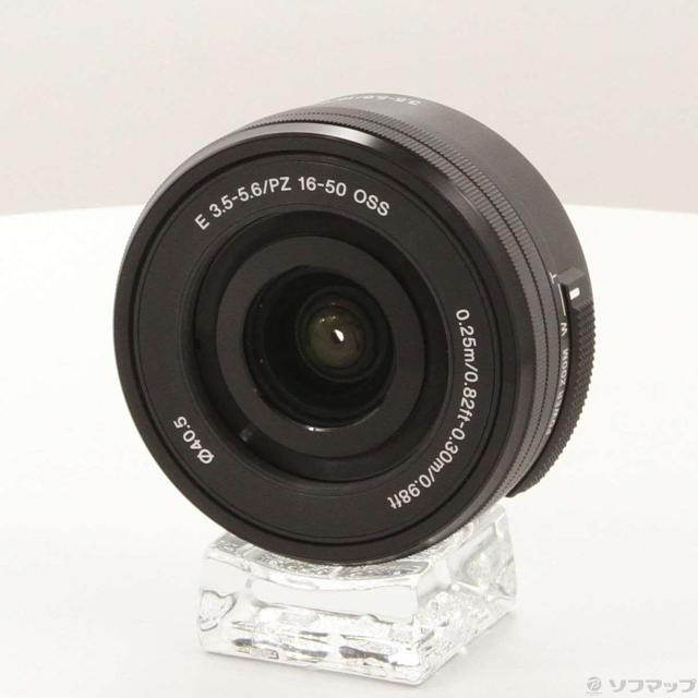 (中古)SONY E PZ 16-50mm F3.5-5.6 OSS SELP1650 ブラック(368-ud)