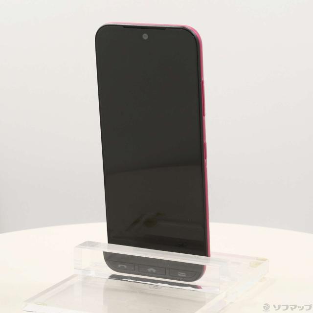 (中古)KYOCERA かんたんスマホ3 64GB マゼンタ YMカンタンスマホ3 Y!mobile SIMフリー(269-ud)_2