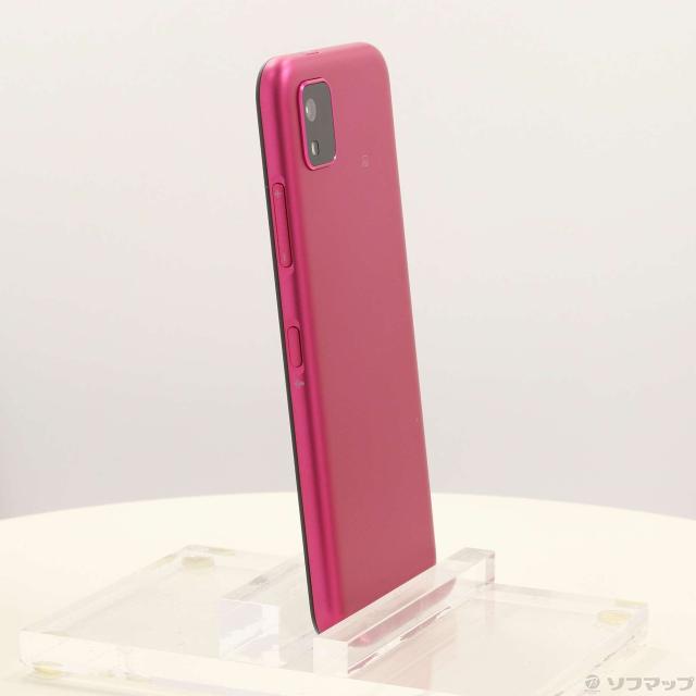 (中古)KYOCERA かんたんスマホ3 64GB マゼンタ YMカンタンスマホ3 Y!mobile SIMフリー(269-ud)_3
