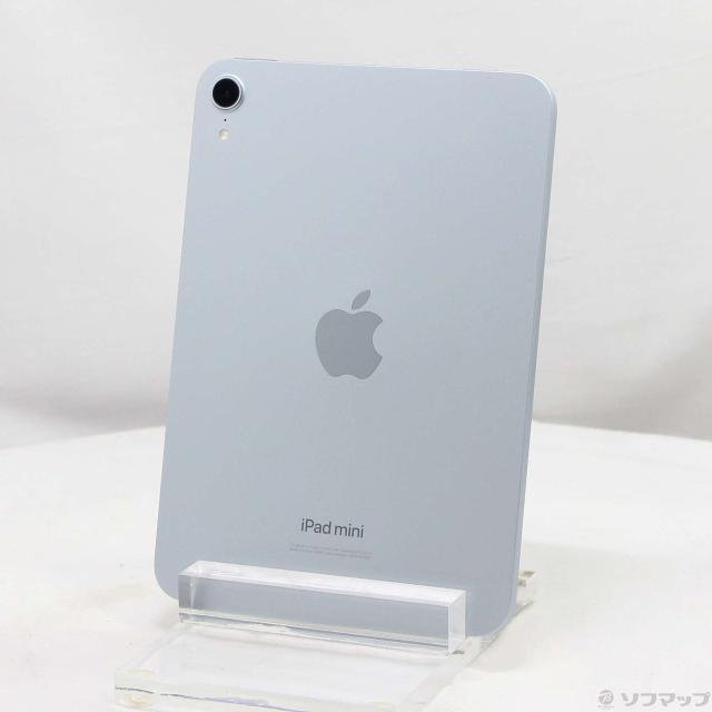 中古)Apple iPad mini(A17 Pro) 128GB ブルー MXN73J/A Wi-Fi(371-ud