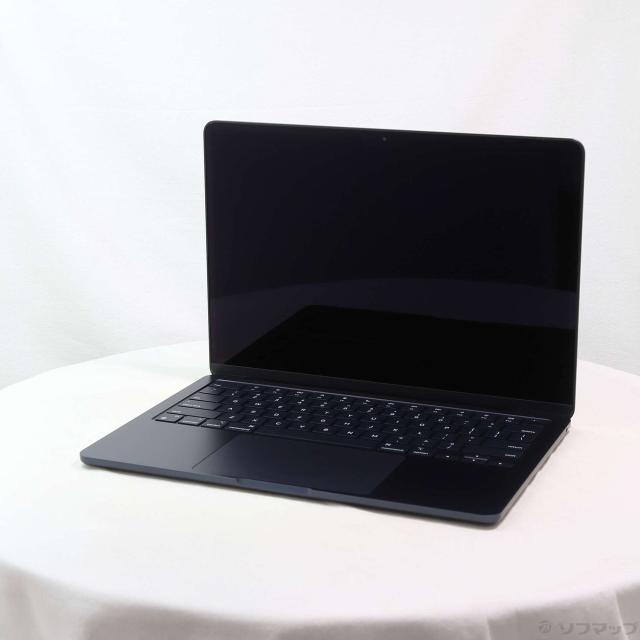 (中古)Apple MacBook Air 13.6-inch Mid-2022 MLY33J/A Apple M2 8コアCPU_8コアGPU 8GB SSD256GB ミッドナイト (26.3 Tahoe)(305-ud)