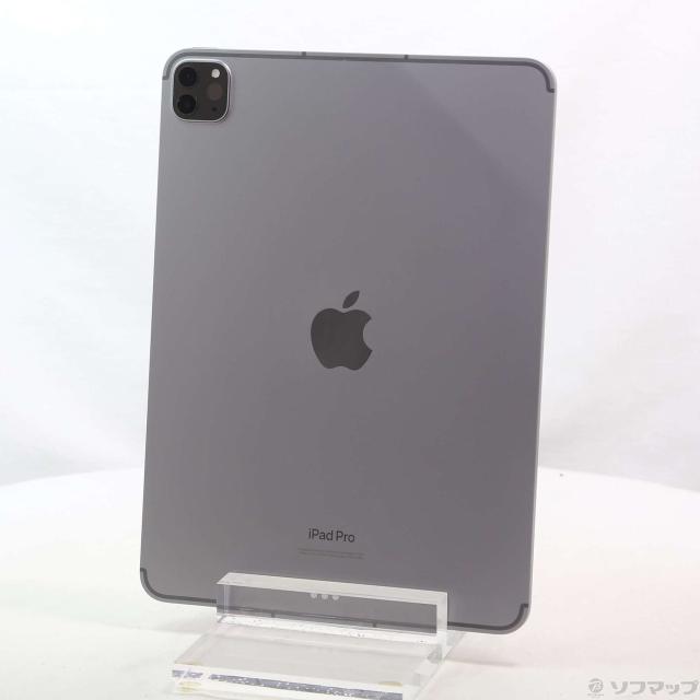 (中古)Apple iPad Pro 11インチ 第4世代 128GB スペースグレイ MNYC3J/A SIMフリー(198-ud)