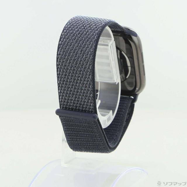(中古)Apple Apple Watch Series 11 GPS + Cellular 46mm スレートチタニウムケース ダークグレイスポーツループ(348-ud)_2