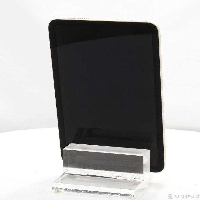 (中古)Apple iPad mini 第6世代 256GB スターライト MK8H3J/A SIMフリー(371-ud)_2