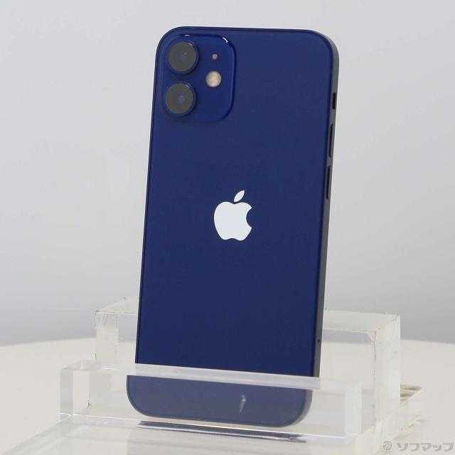 (中古)Apple iPhone12 mini 128GB ブルー NGDP3J/A SIMフリー(262-ud)
