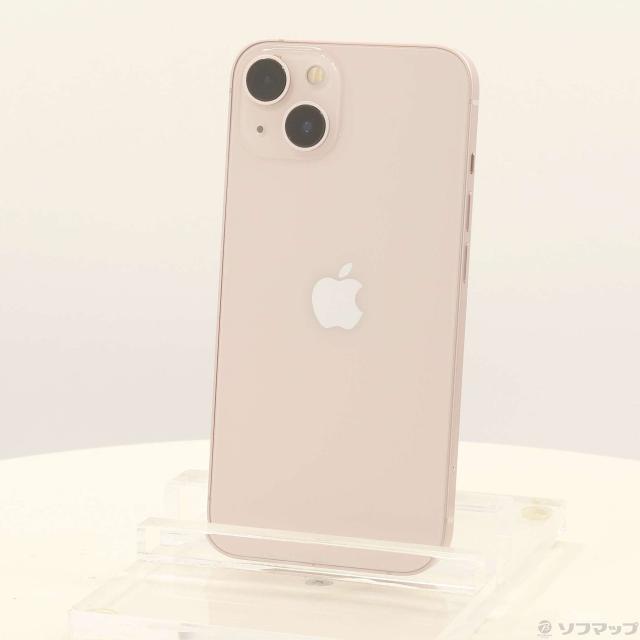 (中古)Apple iPhone13 128GB ピンク MLNE3J/A SIMフリー(247-ud)