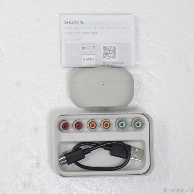 (中古)SONY WF-1000XM5 プラチナシルバー(371-ud)_4
