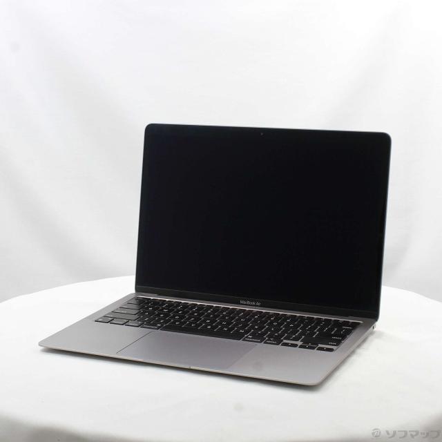 (中古)Apple MacBook Air 13.3-inch Late-2020 MGN73J/A Apple M1 8コアCPU_8コアGPU 8GB SSD512GB スペースグレイ (26.3 Tahoe)(348-ud)