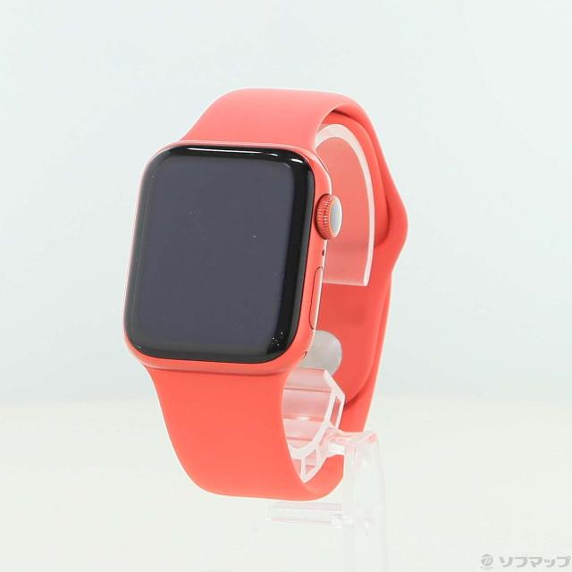 (中古)Apple Apple Watch Series 6 GPS 40mm (PRODUCT)REDアルミニウムケース (PRODUCT)REDスポーツバンド(344-ud)