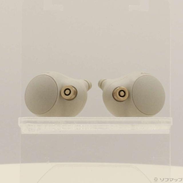 (中古)SONY WF-1000XM4 S プラチナシルバー(295-ud)
