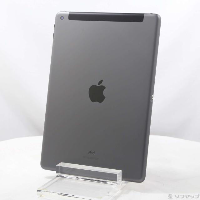 中古)Apple iPad 第7世代 32GB スペースグレイ MW6A2J/A docomoロック