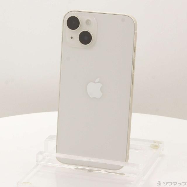 (中古)Apple iPhone14 128GB スターライト MPUQ3J/A SIMフリー(258-ud)