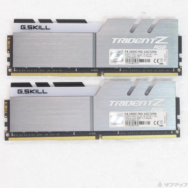 (中古)GSKILL F4-3200C16D-32GTZRX(344-ud)