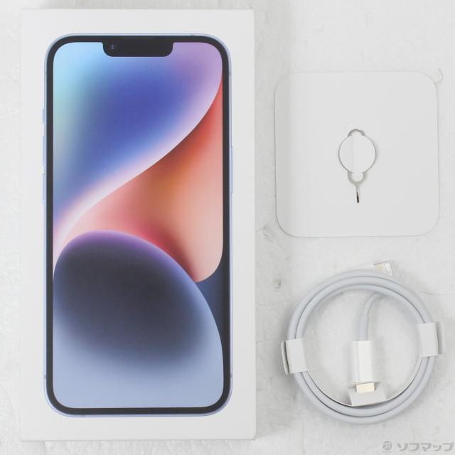 (中古)Apple iPhone14 128GB ブルー MPVJ3J/A SIMフリー(247-ud)_4