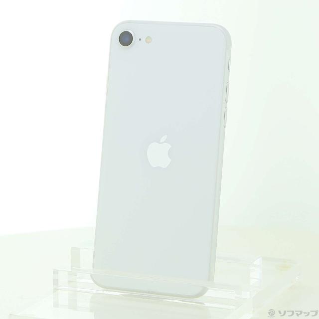 (中古)Apple iPhone SE 第2世代 64GB ホワイト MHGQ3J/A SIMフリー(297-ud)