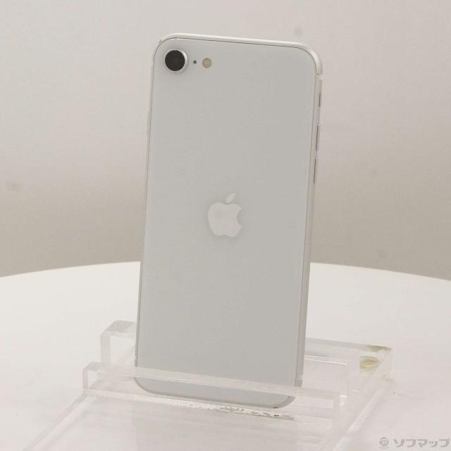 中古)Apple iPhone SE 第2世代 64GB ホワイト MHGQ3J/A SIMフリー(377 
