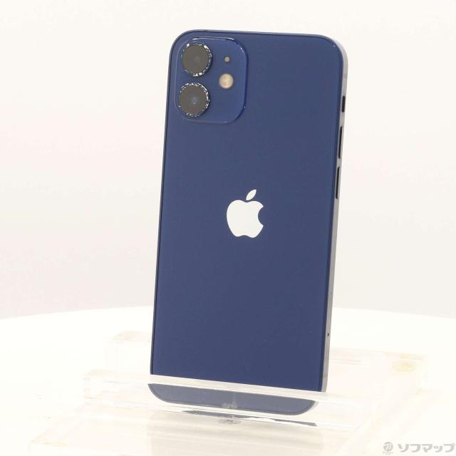 (中古)Apple iPhone12 mini 128GB ブルー MGDP3J/A SIMフリー(247-ud)