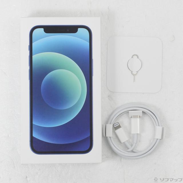 (中古)Apple iPhone12 mini 64GB ブルー MGAP3J/A SIMフリー(247-ud)_4