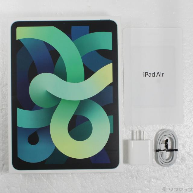 (中古)Apple iPad Air 第4世代 256GB グリーン MYG02J/A Wi-Fi(258-ud)_4