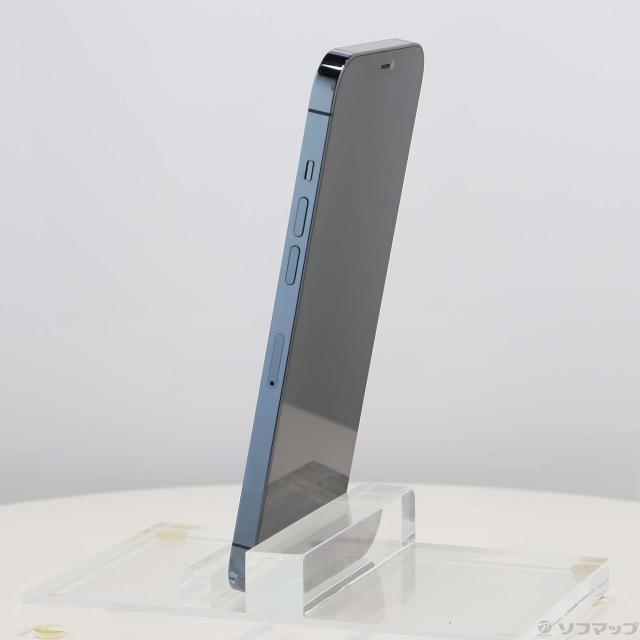 (中古)Apple iPhone12 Pro Max 256GB パシフィックブルー MGD23J/A SIMフリー(352-ud)