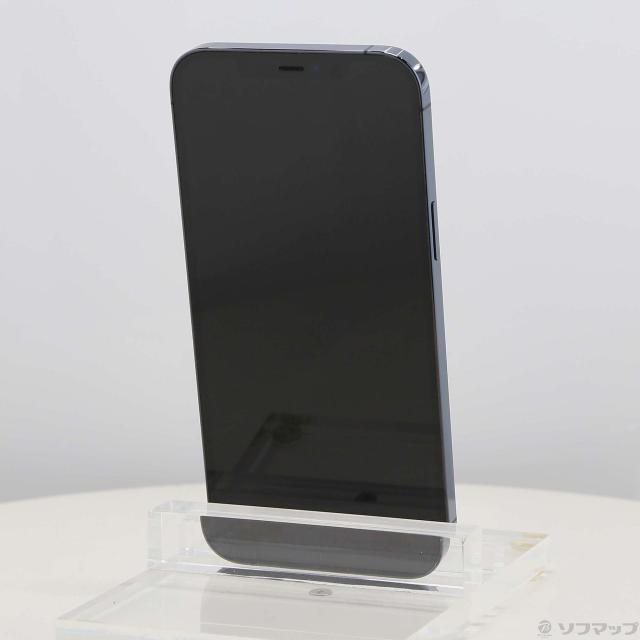 (中古)Apple iPhone12 Pro Max 256GB パシフィックブルー MGD23J/A SIMフリー(352-ud)
