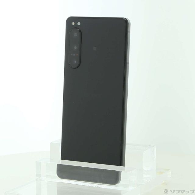 (中古)SONY Xperia 5 IV 128GB ブラック A204SO Softbank SIMフリー(377-ud)