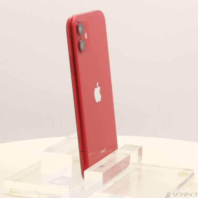 中古)Apple iPhone11 128GB プロダクトレッド MHDK3J/A SIMフリー(305