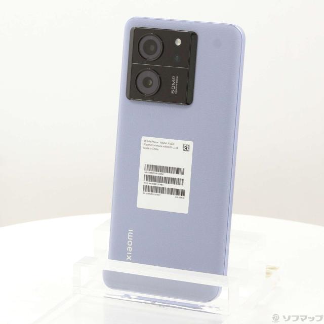 (中古)Xiaomi Xiaomi 13T 256GB アルパインブルー XIG04 au SIMフリー(276-ud)